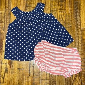 Stars and Stripes Diaper Set